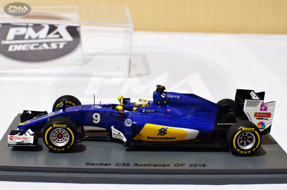 MARCUS ERICSSON 2016 SAUBER C35 1:43